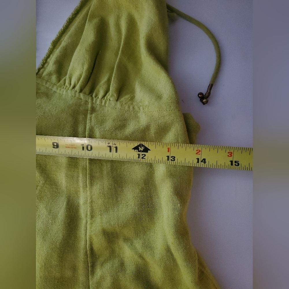 Free People Turnin Heads Mini Dress Size Extra Small Bratz Green - Picture 10 of 11